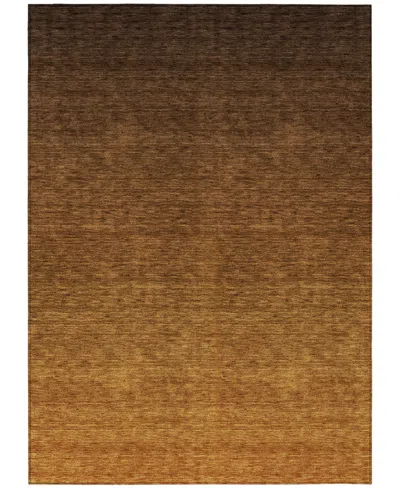 Addison Chantille Acn833 8'x10' Area Rug In Chocolate