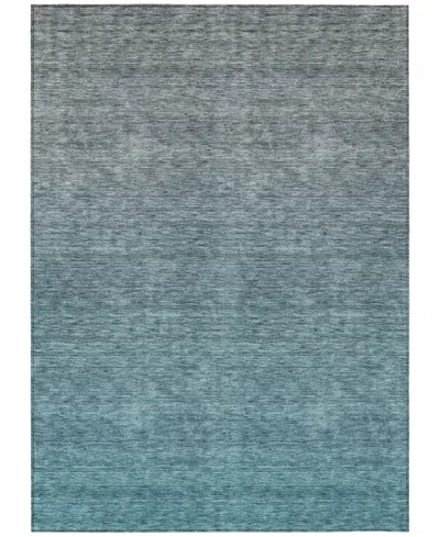 Addison Chantille Machine Washable Acn833 8'x10' Area Rug In Teal
