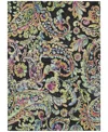 Addison Chantille Machine Washable Acn834 3'x5' Area Rug In Black