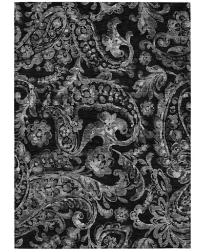Addison Chantille Acn835 2'6"x3'10" Area Rug In Black