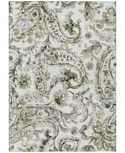 Addison Chantille Acn835 3'x5' Area Rug In Brown