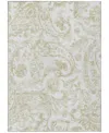 Addison Chantille Acn835 5'x7'6" Area Rug In Beige