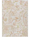 Addison Chantille Acn835 5'x7'6" Area Rug In Coral