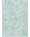 Addison Chantille Acn835 8'x10' Area Rug In Turquoise