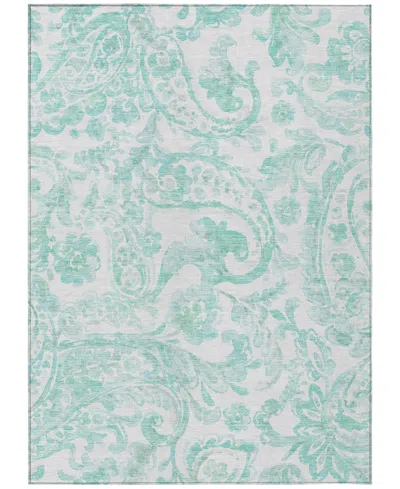 Addison Chantille Acn835 8'x10' Area Rug In Turquoise