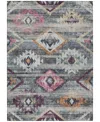 Addison Chantille Acn836 2'6"x3'10" Area Rug In Gray