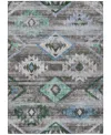 Addison Chantille Machine Washable Acn836 5'x7'6" Area Rug In Brown
