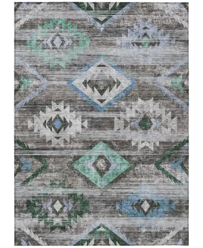 Addison Chantille Acn836 5'x7'6" Area Rug In Brown
