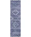 Addison Chantille Acn837 2'3"x7'6" Runner Area Rug In Navy