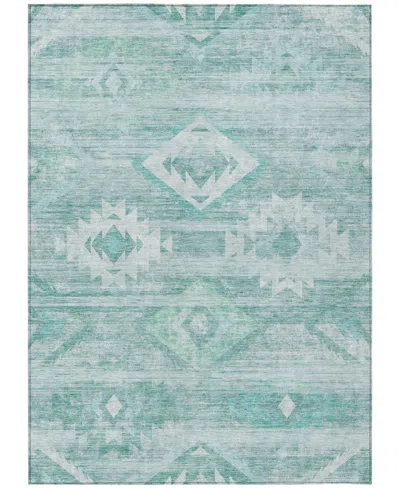 Addison Chantille Acn837 2'6"x3'10" Area Rug In Aqua