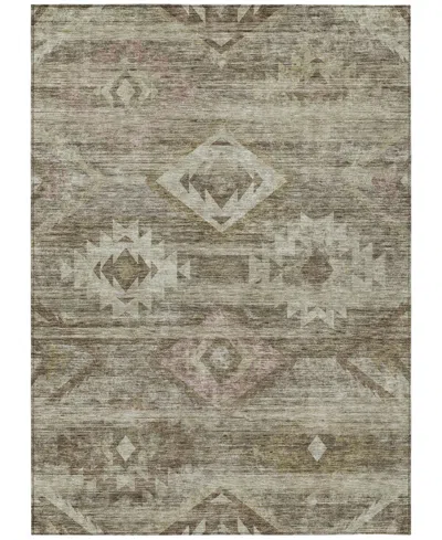 Addison Chantille Acn837 9'x12' Area Rug In Brown