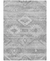 Addison Chantille Acn837 9'x12' Area Rug In Silver