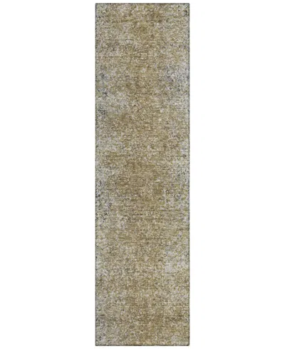 Addison Chantille Acn840 2'3"x7'6" Runner Area Rug In Brown