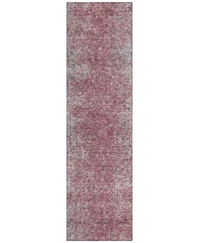 Addison Chantille Acn840 2'3"x7'6" Runner Area Rug In Maroon