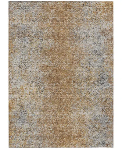 Addison Chantille Acn840 9'x12' Area Rug In Terracotta