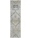 Addison Chantille Acn841 2'3"x7'6" Runner Area Rug In Beige