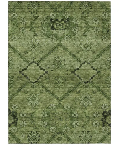 Addison Chantille Acn842 2'6"x3'10" Area Rug In Olive