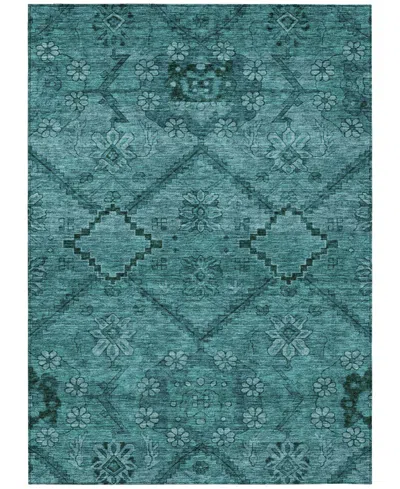 Addison Chantille Acn842 2'6"x3'10" Area Rug In Teal
