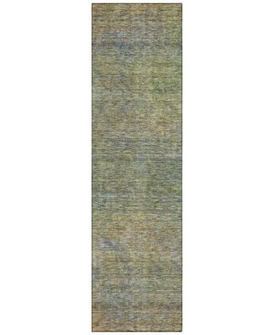 Addison Chantille Acn843 2'3"x7'6" Runner Area Rug In Green