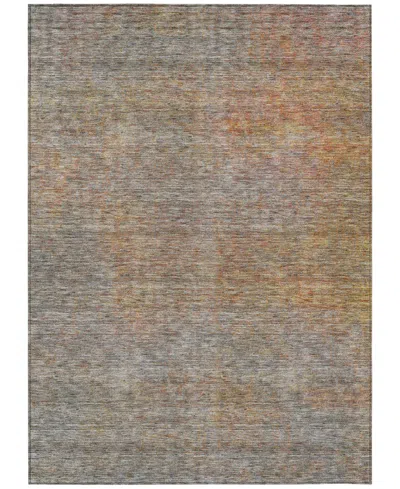 Addison Chantille Machine Washable Acn843 5'x7'6" Area Rug In Gray