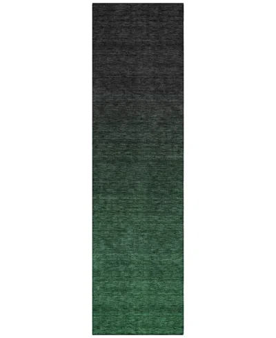 Addison Chantille Acn844 2'3"x7'6" Runner Area Rug In Jade