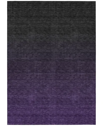 Addison Chantille Acn844 2'6"x3'10" Area Rug In Eggplant
