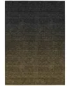 Addison Chantille Acn844 9'x12' Area Rug In Chocolate
