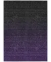 Addison Chantille Acn844 9'x12' Area Rug In Eggplant