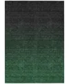 Addison Chantille Acn844 9'x12' Area Rug In Jade