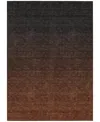 Addison Chantille Acn844 9'x12' Area Rug In Paprika