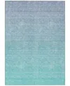 Addison Chantille Machine Washable Acn845 2'6"x3'10" Area Rug In Mist