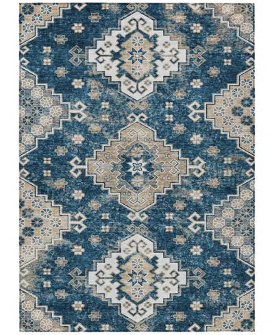 Addison Chantille Acn846 5'x7'6" Area Rug In Navy