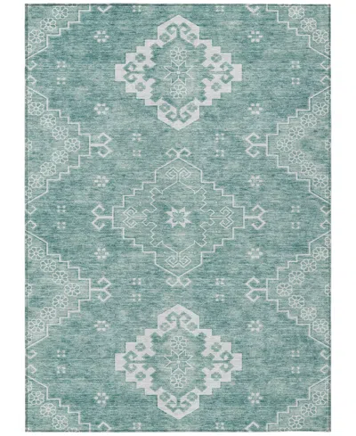 Addison Chantille Acn847 2'6"x3'10" Area Rug In Aqua