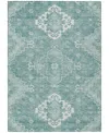 Addison Chantille Acn847 3'x5' Area Rug In Aqua