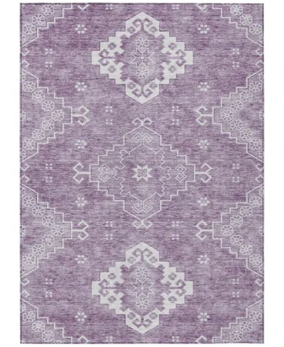 Addison Chantille Acn847 8'x10' Area Rug In Lavender
