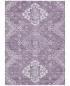 Addison Chantille Acn847 9'x12' Area Rug In Lavender