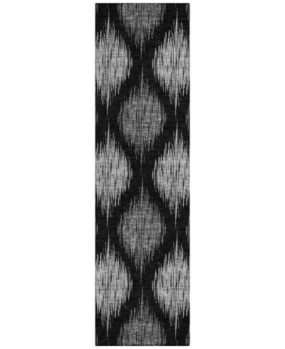 Addison Chantille Acn848 2'3"x7'6" Runner Area Rug In Black