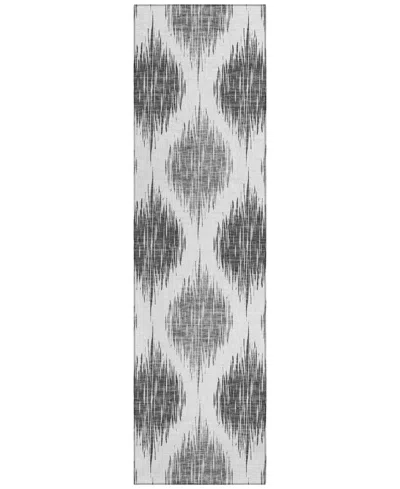 Addison Chantille Acn848 2'3"x7'6" Runner Area Rug In Gray