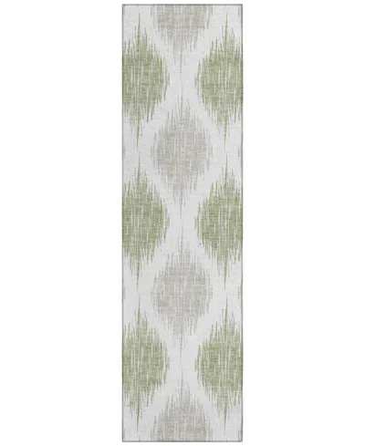 Addison Chantille Acn848 2'3"x7'6" Runner Area Rug In Sage