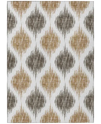 Addison Chantille Acn848 3'x5' Area Rug In Chocolate