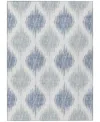 Addison Chantille Machine Washable Acn848 5'x7'6" Area Rug In Mist