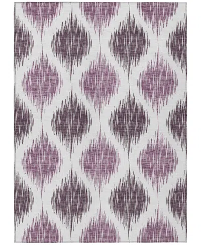 Addison Chantille Acn848 5'x7'6" Area Rug In Purple