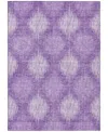 Addison Chantille Acn849 9'x12' Area Rug In Plum