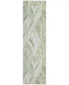 Addison Chantille Acn851 2'3"x7'6" Runner Area Rug In Sage