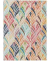Addison Chantille Acn851 2'6"x3'10" Area Rug In Orange
