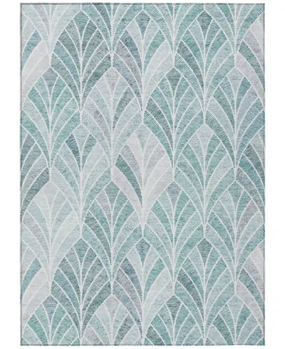 Addison Chantille Acn851 3'x5' Area Rug In Aqua