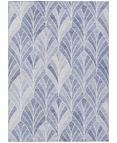 Addison Chantille Acn851 5'x7'6" Area Rug In Denim