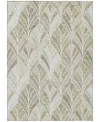 Addison Chantille Acn851 5'x7'6" Area Rug In Khaki
