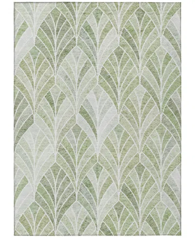 Addison Chantille Acn851 5'x7'6" Area Rug In Sage