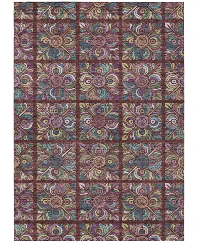 Addison Chantille Acn852 9'x12' Area Rug In Paprika